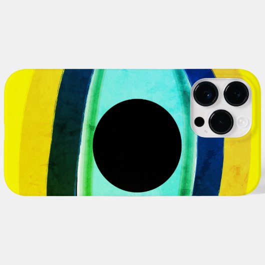 Boze oog Case-Mate iPhone case (Achterkant (horizontaal))