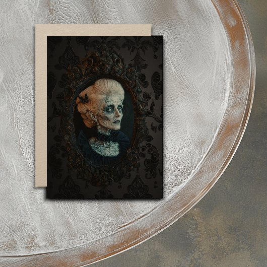 Boze oog feestdagenkaart