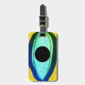 Boze Oog Goede Geluk Bagagelabel (Voorkant verticaal)
