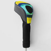 Boze oog golfheadcover (Schuin)