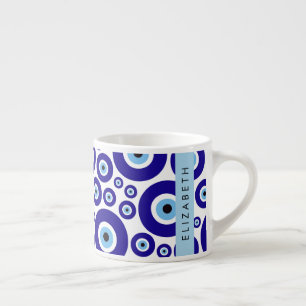 Boze Oog, Grieks Oog, Turks Oog, Mati, Je Naam Espresso Kop