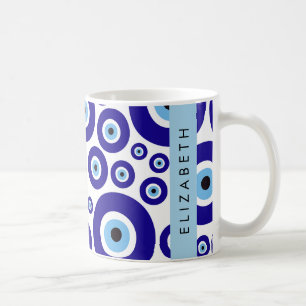 Boze Oog, Grieks Oog, Turks Oog, Mati, Je Naam Koffiemok