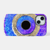 Boze oog  iPhone 15 case (Achterkant horizontaal)