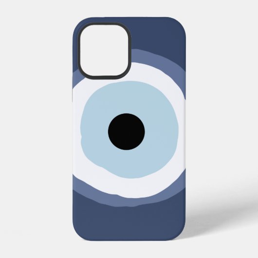 Boze oog iPhone hoesje (Achterkant)