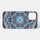 Boze oog iPhone hoesje (Achterkant horizontaal)