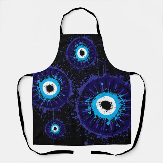 🧿 Boze Oog Keukenbeschermer Schort (Voorkant)