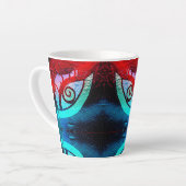 boze oog nacht latte mok (Linkerhoek)