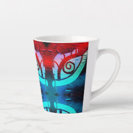 boze oog nacht latte mok