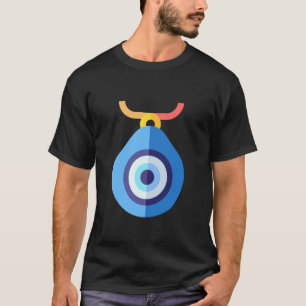 Boze Oog Nazar Amulet Bescherming Veel Geluk T-shirt