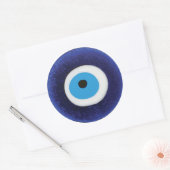 Boze Oog Nazar Talisman Ronde Sticker (Envelop)