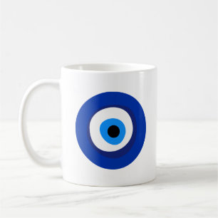 boze oog - oud symbool anti - quiteit talisman sup koffiemok