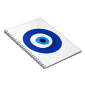boze oog - oud symbool anti - quiteit talisman sup notitieboek (Rechterzijde)