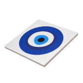 boze oog - oud symbool anti - quiteit talisman sup tegeltje (Zijkant)