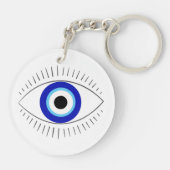 boze oog sleutelhanger (Achterkant)