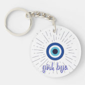 boze oog sleutelhanger (Voorkant)
