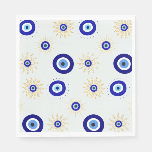 Boze Oog Symbool Servet (Voorkant)