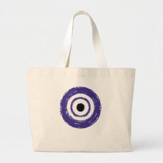 Boze Oog T-shirt Grote Tote Bag