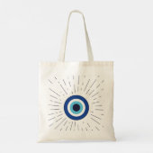 boze oog tote bag (Achterkant)