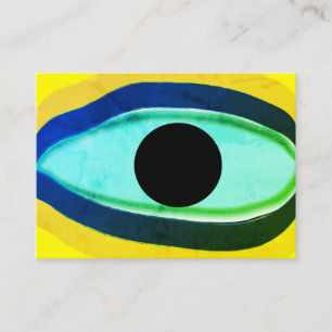 Boze oog visitekaartje