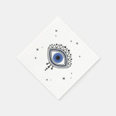 Boze oogbescherming etnische talisman magisch symb servet (Hoek)