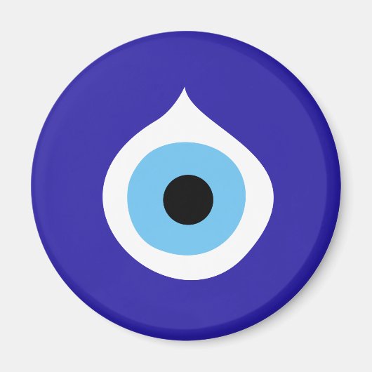 boze oogsymbool antieke nazar fatima talisman char magneet (Voorkant)