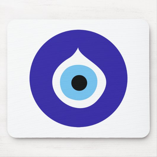boze oogsymbool antieke nazar fatima talisman char muismat (Voorkant)