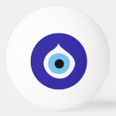 boze oogsymbool antieke nazar fatima talisman char pingpongbal (Voorkant)