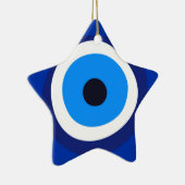 boze oogsymbool grieks oostenrijks arabisch talism keramisch ornament (Rechts)