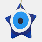 boze oogsymbool grieks oostenrijks arabisch talism keramisch ornament (Links)