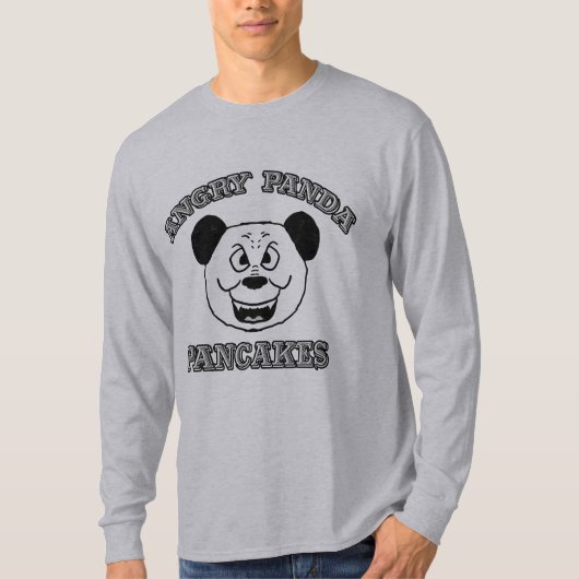 Boze Panda Pannenkoeken T-shirt (Voorkant)