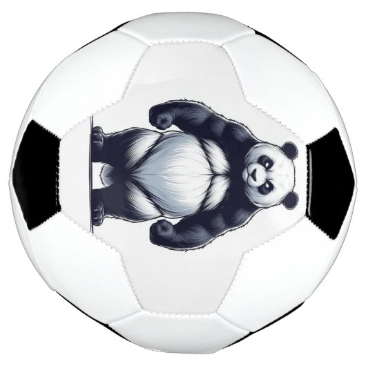 Boze Panda Voetbal (Gedraaid)