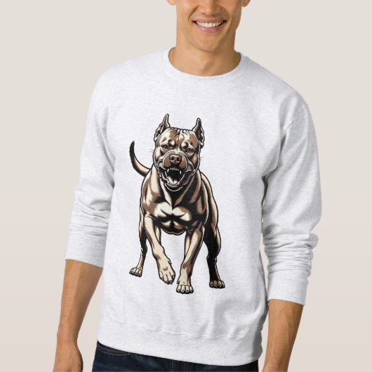Boze Pitbull Trui (Voorkant)