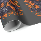 Boze pompoen heks cadeaupapier (Rol Hoek)