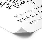 Boze Poster voor voedsel en slechte dans (Hoek)