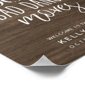 Boze Poster voor voedsel en slechte dans (Hoek)