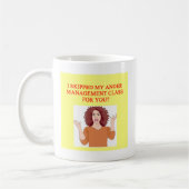 boze psychologische grap koffiemok (Links)