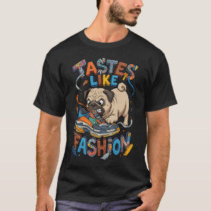 Boze Pug Die Een Trendy Dure Streetwear Sneaker Kn T-shirt