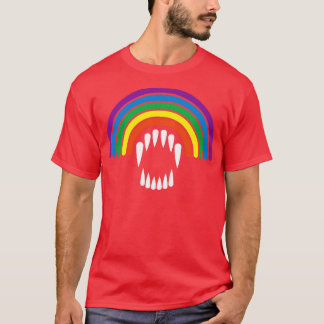 Boze regenboog t-shirt