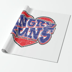 Boze Runs fans ontwerp v2  Cadeaupapier