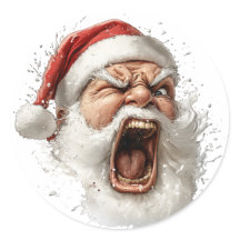 Boze Sinterklaas-Sticker