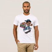 Boze Skater T-shirt (Voorkant volledig)