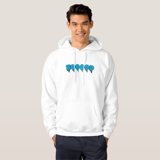 boze spooktekst hoodie (Voorkant volledig)