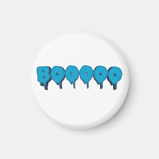 boze spooktekst magneet (Voorkant)