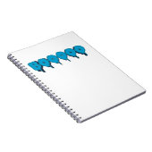 boze spooktekst notitieboek (Rechterzijde)