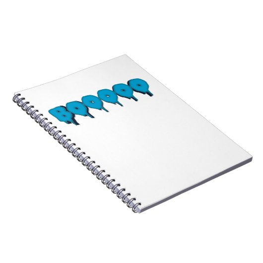 boze spooktekst notitieboek (Rechterzijde)