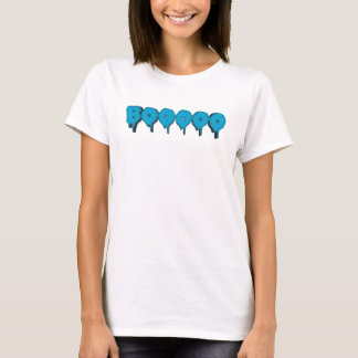 boze spooktekst t-shirt