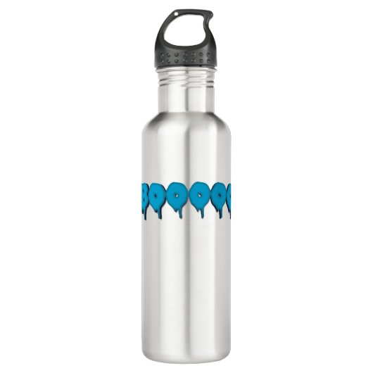 boze spooktekst waterfles (Voorkant)