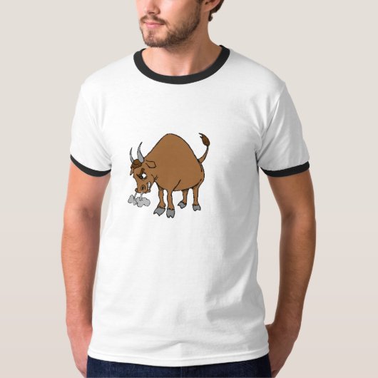 boze stier t-shirt (Voorkant)