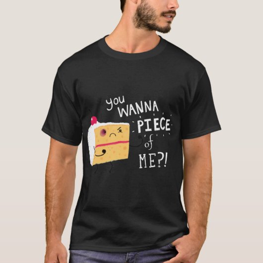 Boze taart jongen t-shirt (Voorkant)