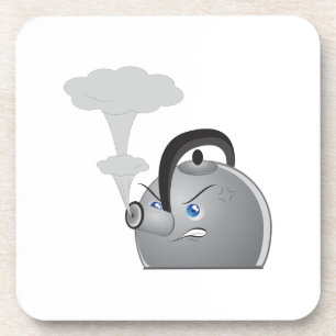 Boze Theepot Bier Onderzetter